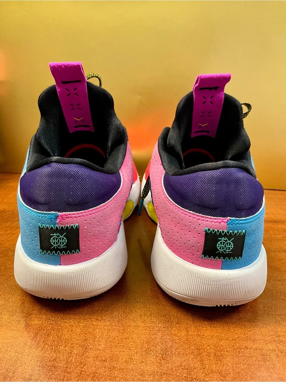Jordan vibrant sneakers